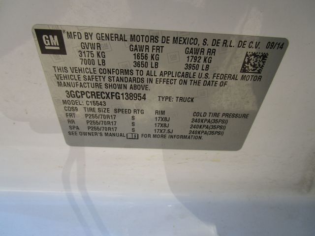 2015 Chevrolet Silverado 1500 LT